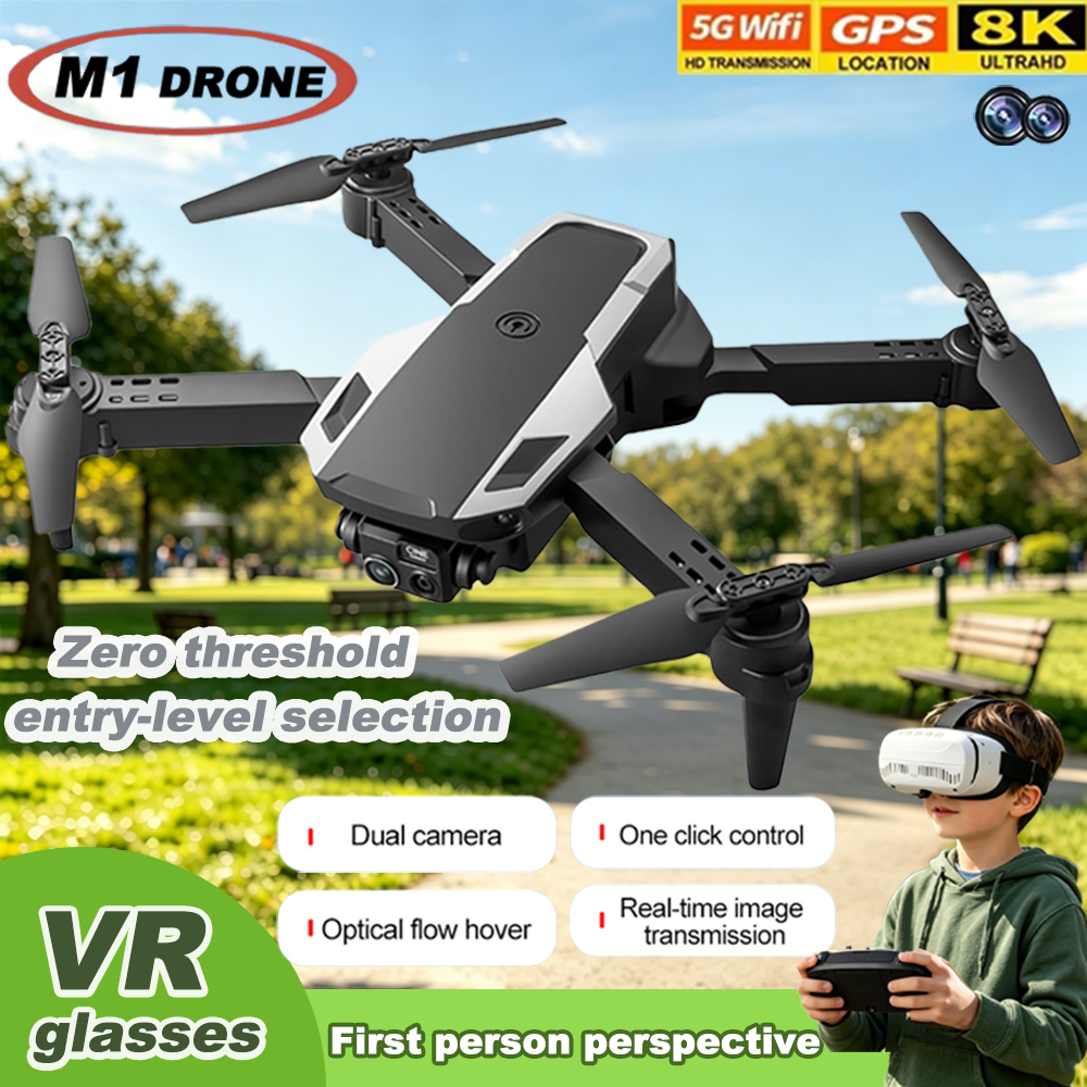 Drone Kit Tricopter - Foldable M1 VR Mini Drone RC