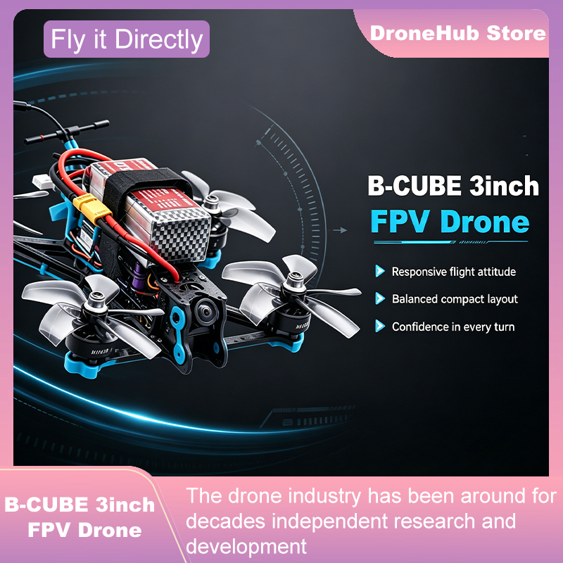 B-CUBE 3inch FPV Drone Frame K – Drone Kit Octocopter recenzja i cena