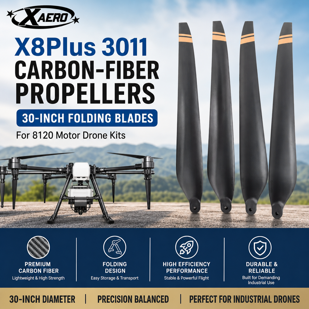 Hobbywing X8Plus 3011 Carbon-F – Drone Kit Build Yourself recenzja i cena