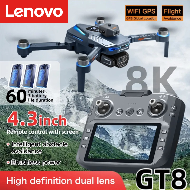 Lenovo GT8 Drone 8K Profession – Drone Kit With Camera recenzja i cena