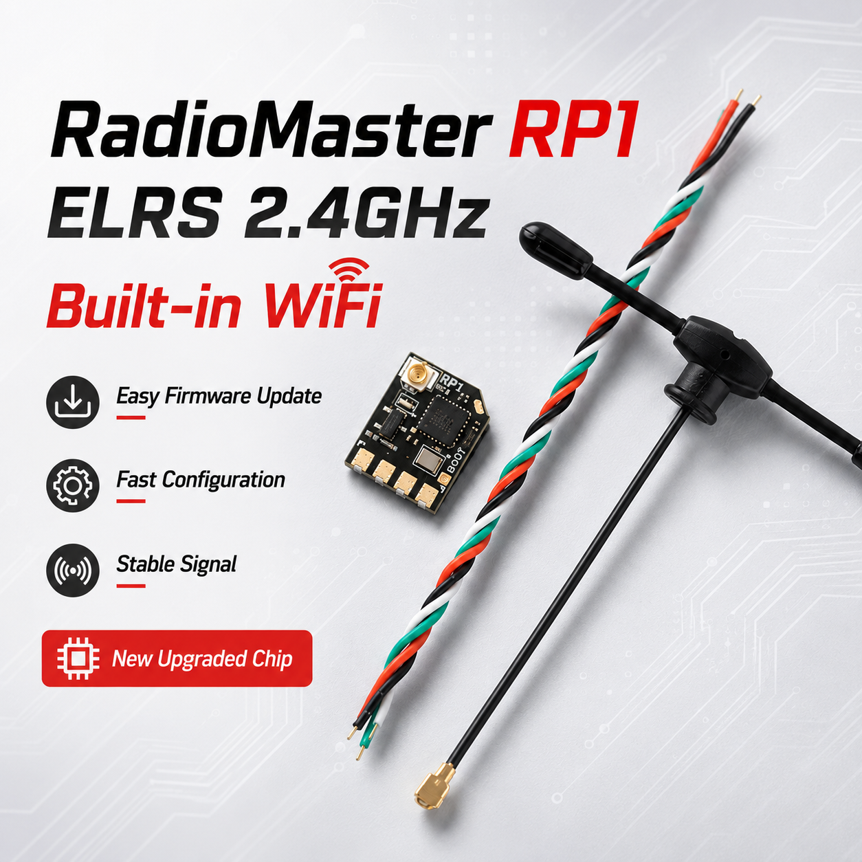RadioMaster RP1 V2, 2.4GHz Exp – Drone Kit Long Range recenzja i cena
