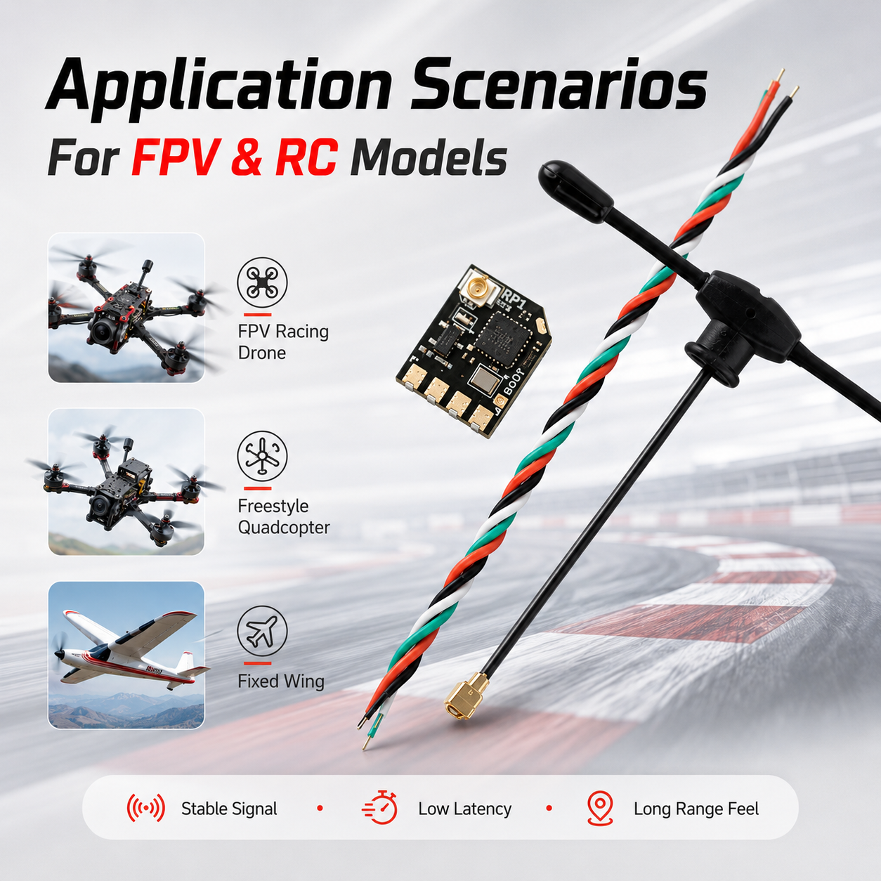 RadioMaster RP1 V2, 2.4GHz Exp – Drone Kit Long Range recenzja i cena