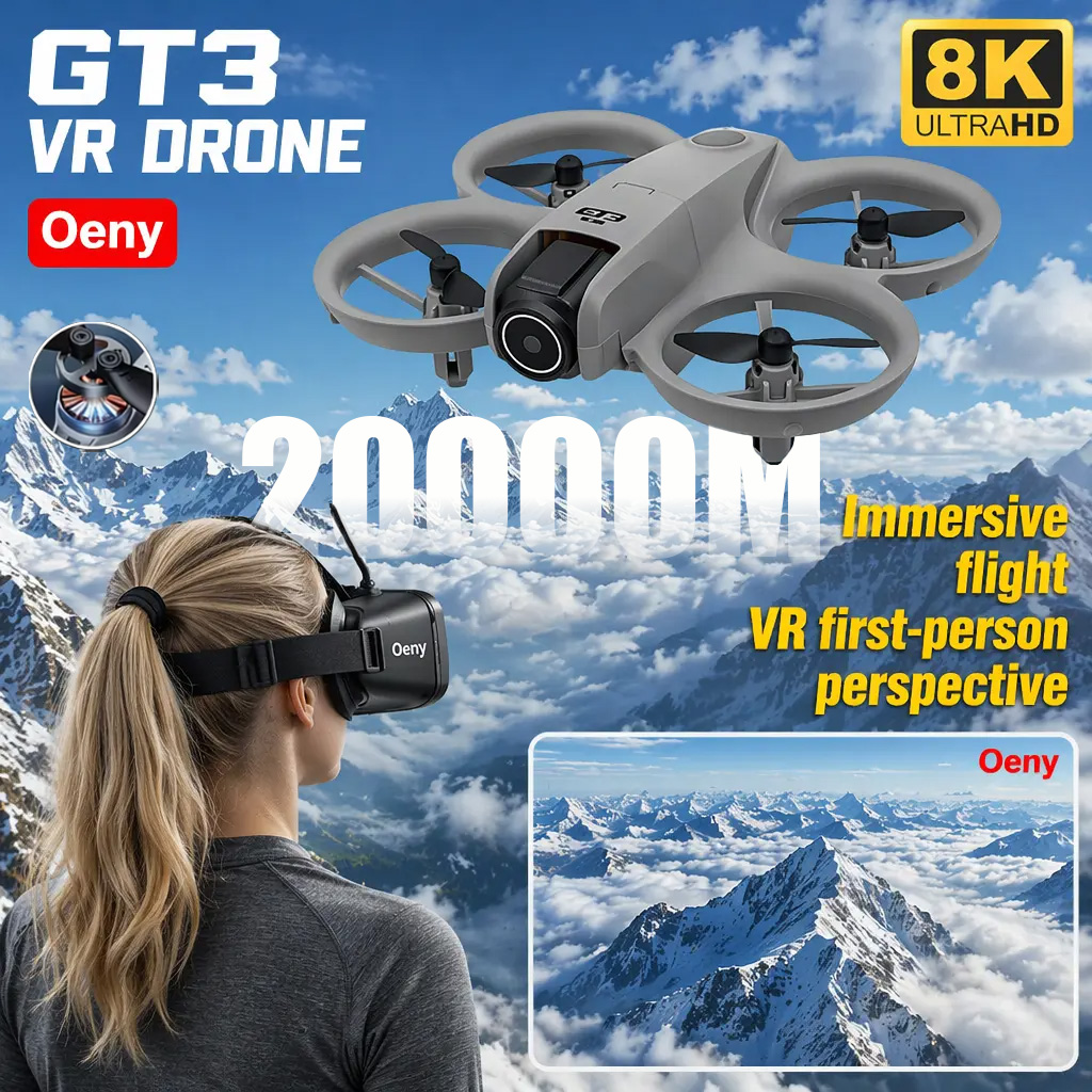 New Mini Drone 4K/8K HD Profes – Drone Kit Tricopter recenzja i cena