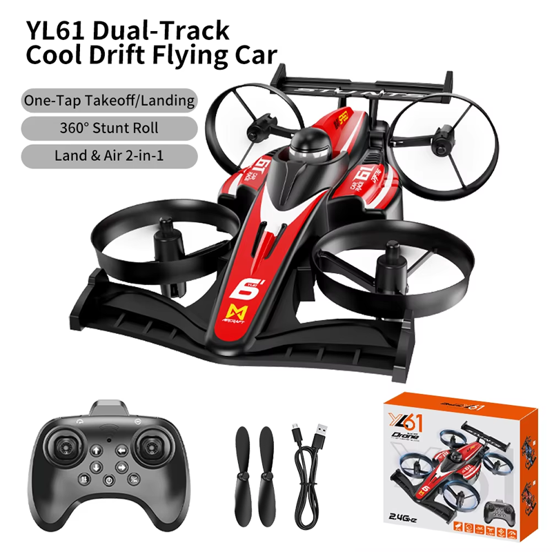 2026 Upgrade YL61 Dual-Use RC  – Drone Kit Tricopter recenzja i cena