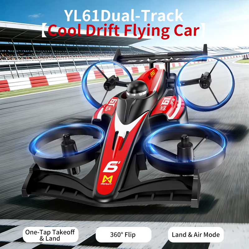 2026 Upgrade YL61 Dual-Use RC  – Drone Kit Tricopter recenzja i cena