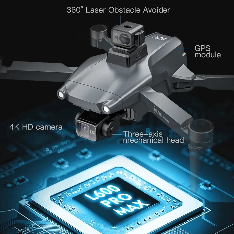 L600 PRO MAX GPS Drone Profess – Drone Kit Professional recenzja i cena