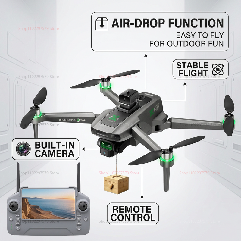 Professional ZH8 Remote Contro – Drone Kit Tricopter recenzja i cena