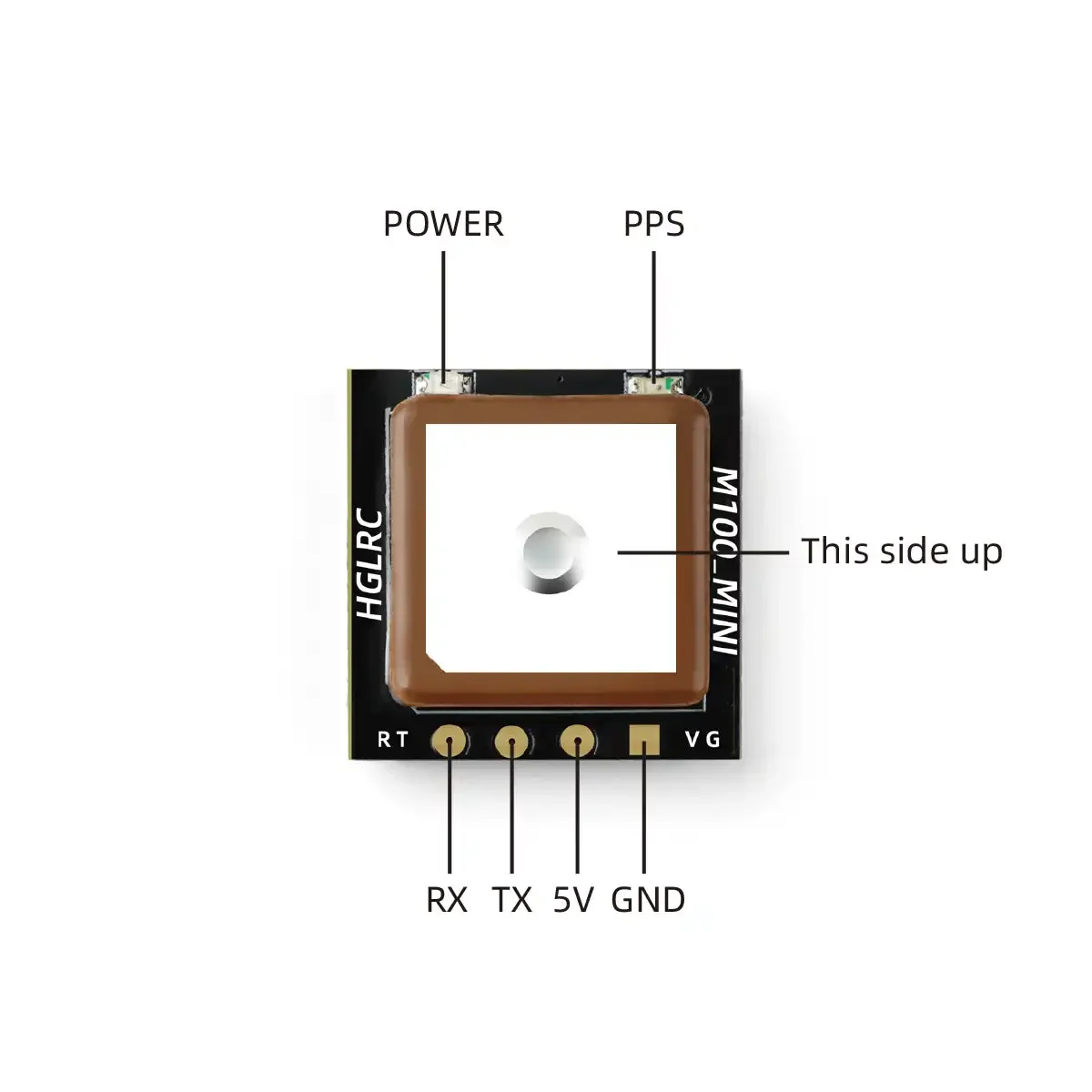 HGLRC M100 Mini GPS Module M10 – Drone Kit Long Range recenzja i cena