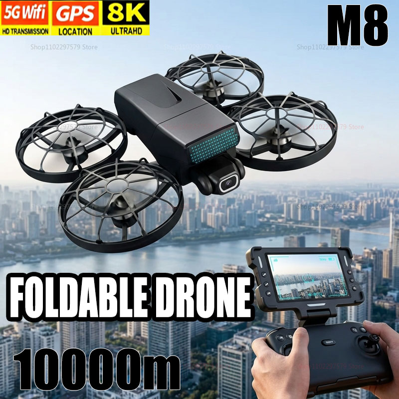 New Drones M8 GPS 8K Professio – Drone Kit Professional recenzja i cena