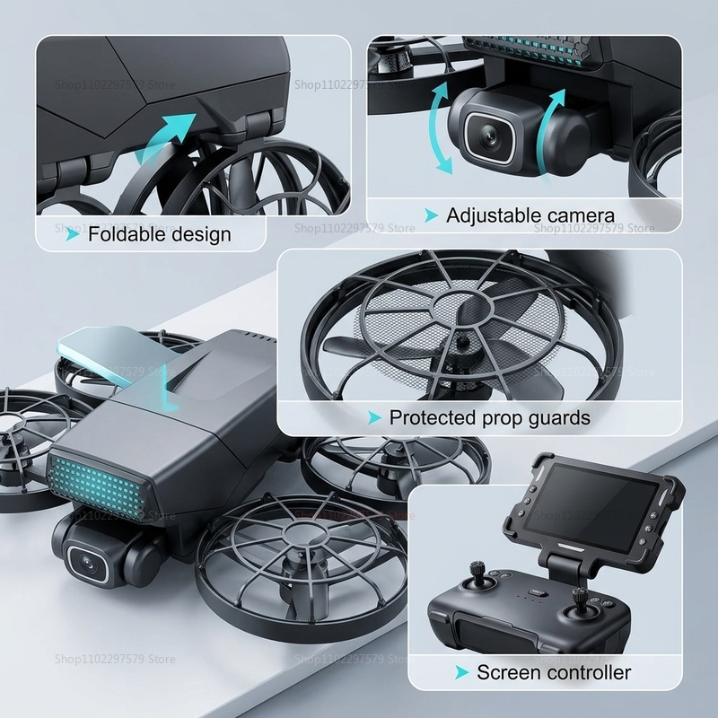 New Drones M8 GPS 8K Professio – Drone Kit Professional recenzja i cena