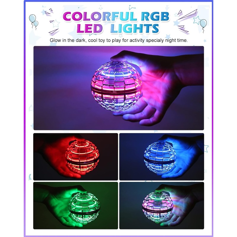 Magic Flying Orb Ball with Lig – Drone Kit Tricopter recenzja i cena