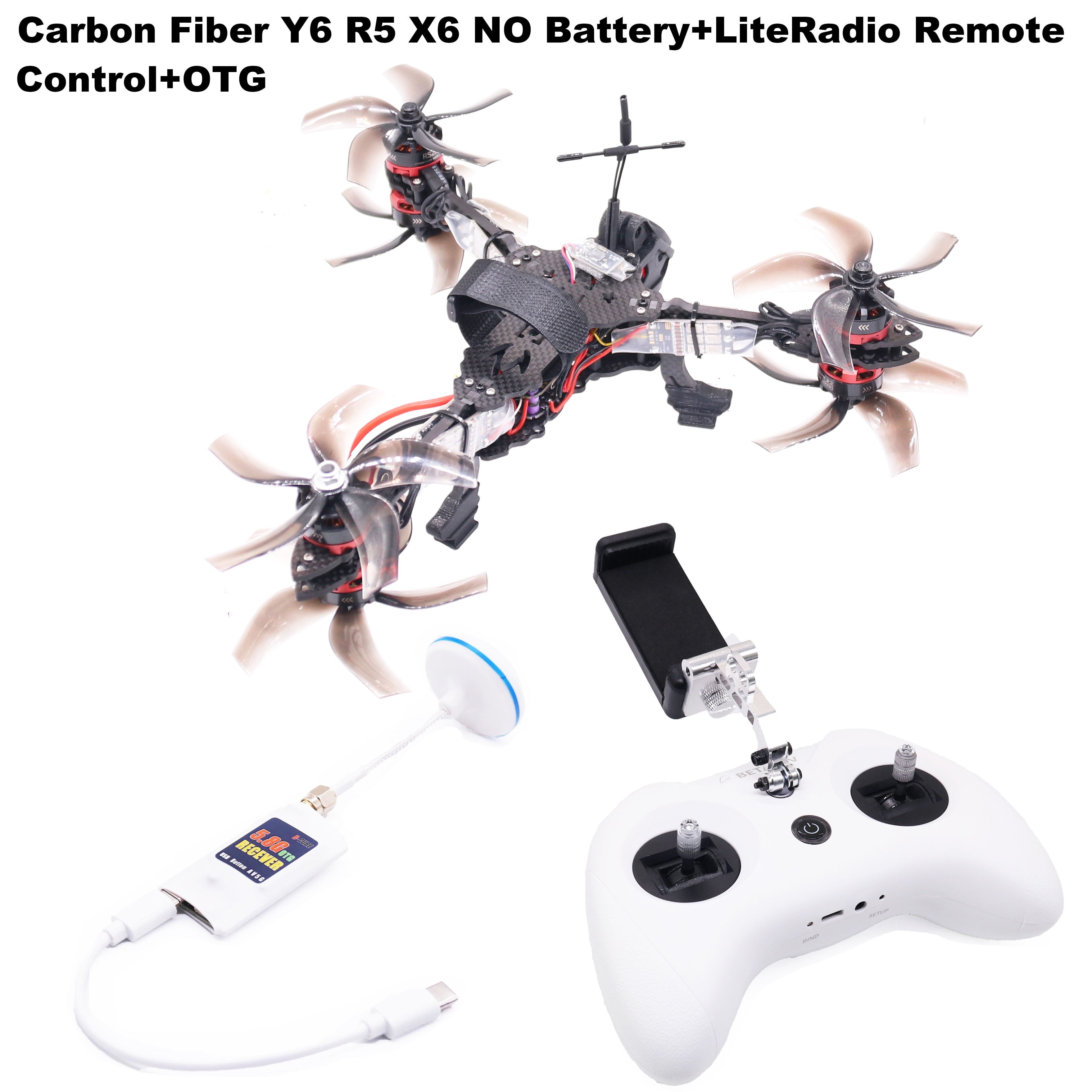B-CUBE Y6R5 5inch FPV Drone Fr – Drone Kit Octocopter recenzja i cena