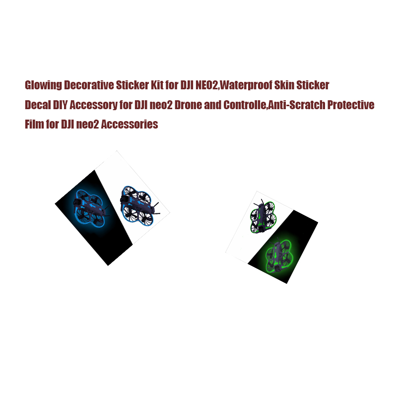Glowing Decorative Sticker Kit – Drone Kit Waterproof recenzja i cena