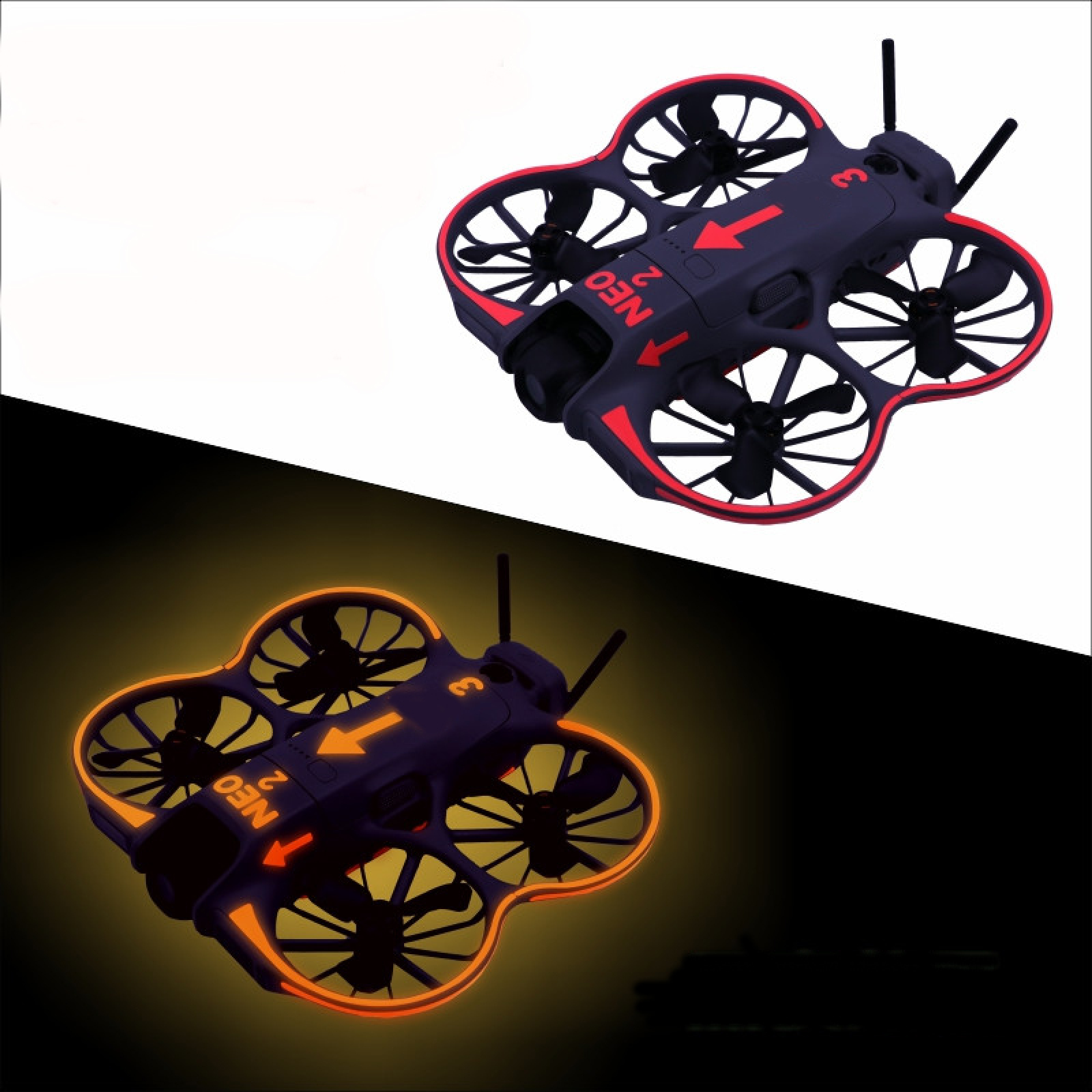Glowing Decorative Sticker Kit – Drone Kit Waterproof recenzja i cena