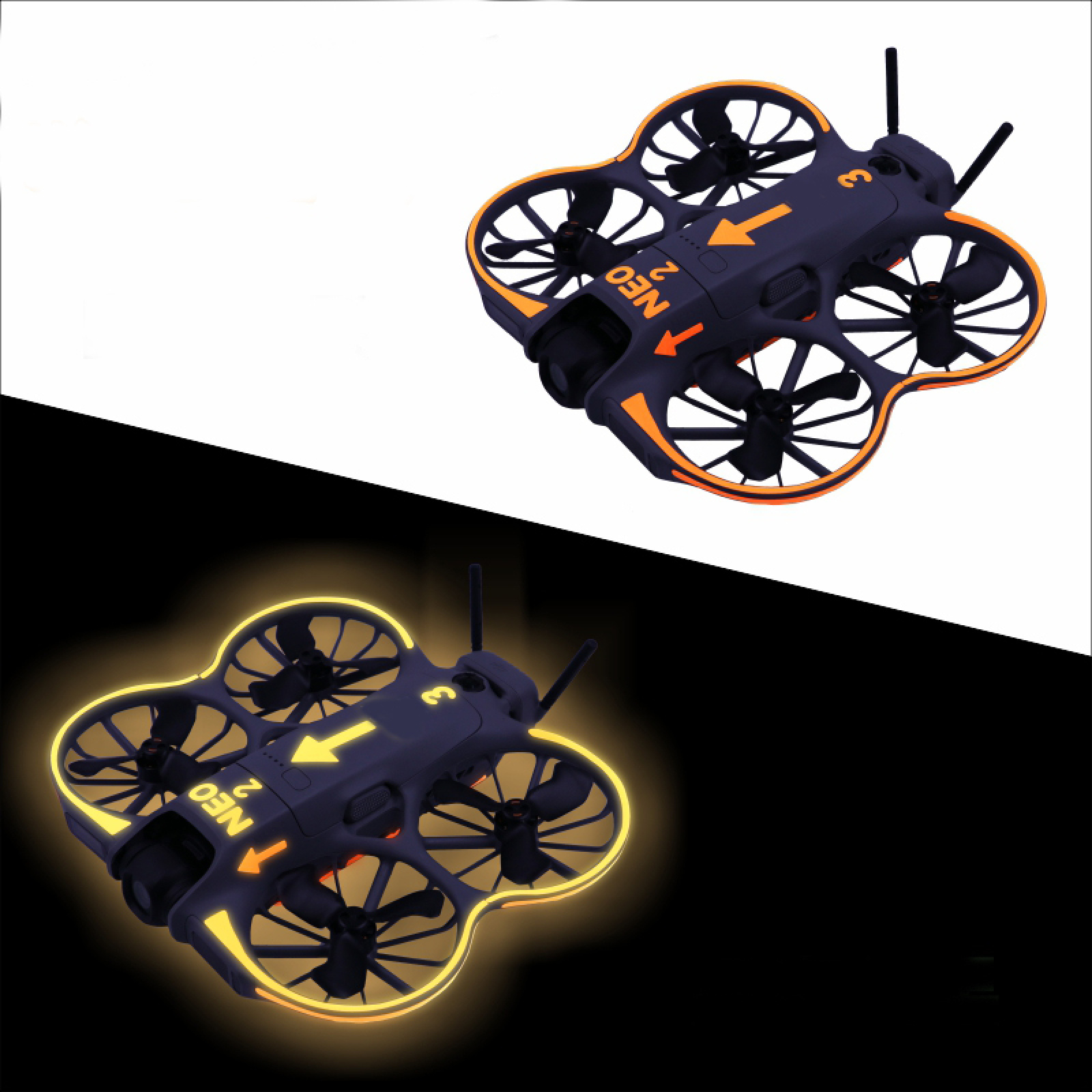 Glowing Decorative Sticker Kit – Drone Kit Waterproof recenzja i cena